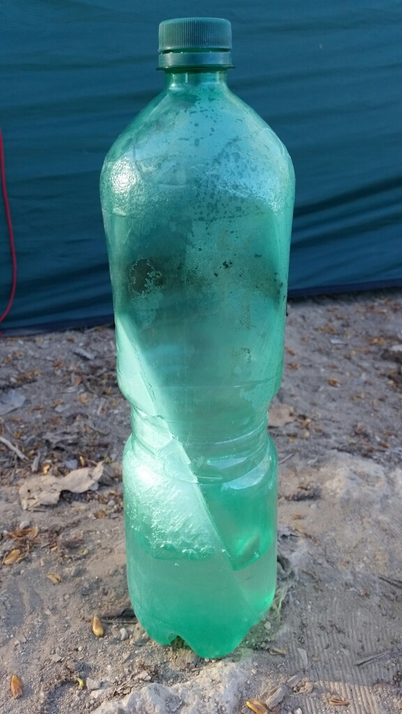 Unser Trinkwasser ist ein Eisklumpen