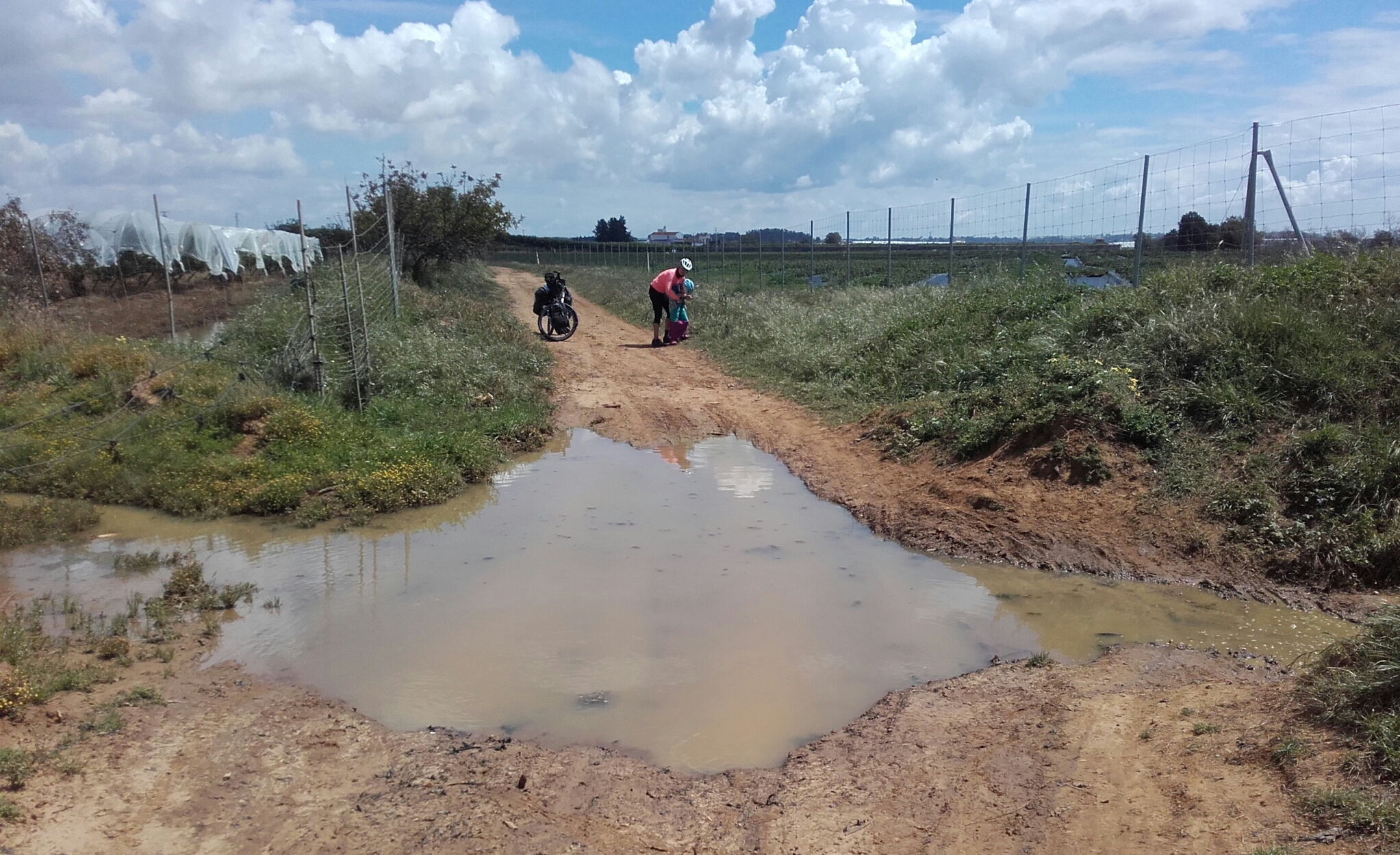 Das letzte Loch vor Portugal